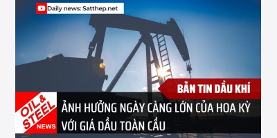 Bản tin video ngày 18-02-23: Ảnh hưởng của Hoa Kỳ đối với giá dầu toàn cầu ngày càng lớn | xangdau.net