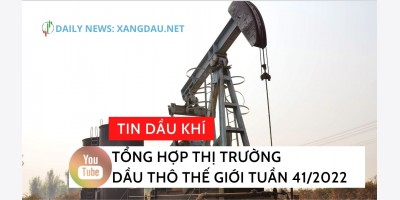 Bản tin video ngày 24-10-22: Tổng hợp thị trường dầu thô thế giới tuần 41/2022 | xangdau.net