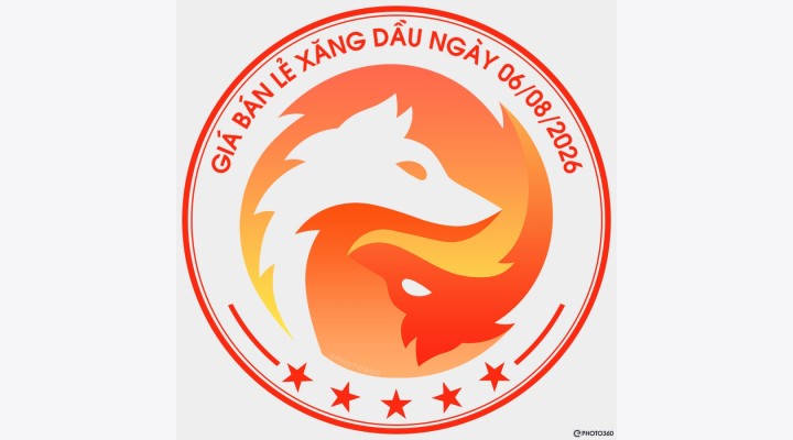Giá bán lẻ xăng dầu áp dụng từ 15h ngày 06/08/2026