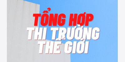 Tổng hợp thị trường thế giới tuần 10/2026